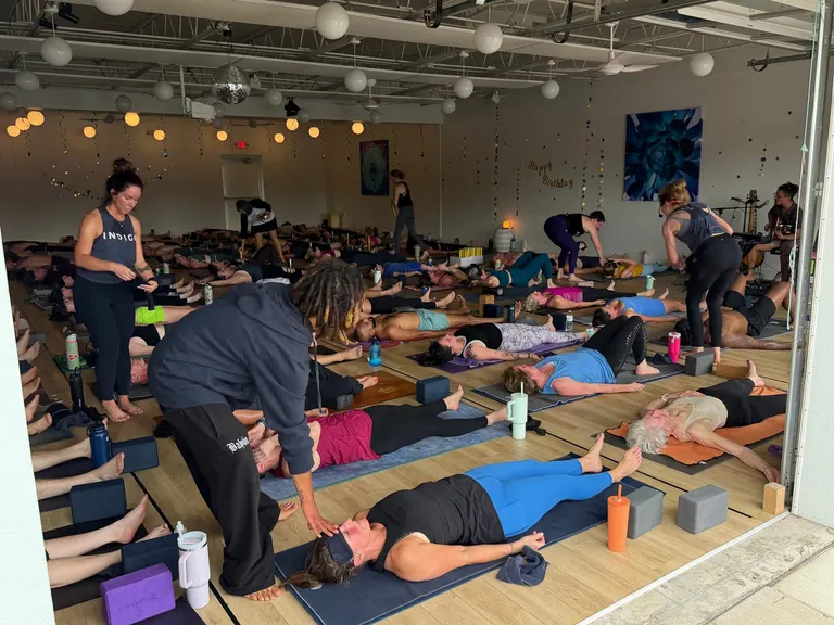 Indigo Yoga community moment 31